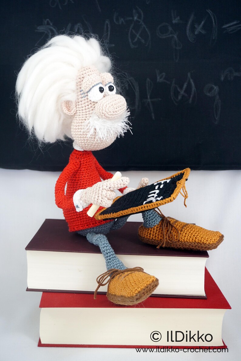 Amigurumi Pattern - Albert the Scientist - English Version imagen 17
