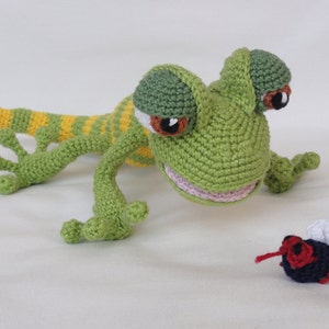 Amigurumi Pattern Giorgio the Gecko English Version image 2