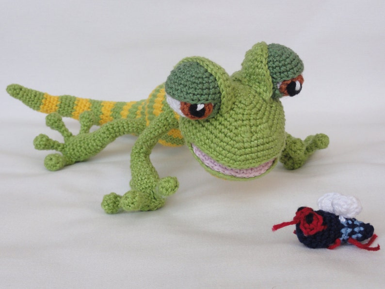 Amigurumi Pattern Giorgio the Gecko English Version image 2