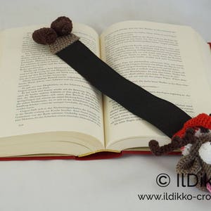 Amigurumi Pattern Rudolf the Reindeer Bookmark English Version image 4