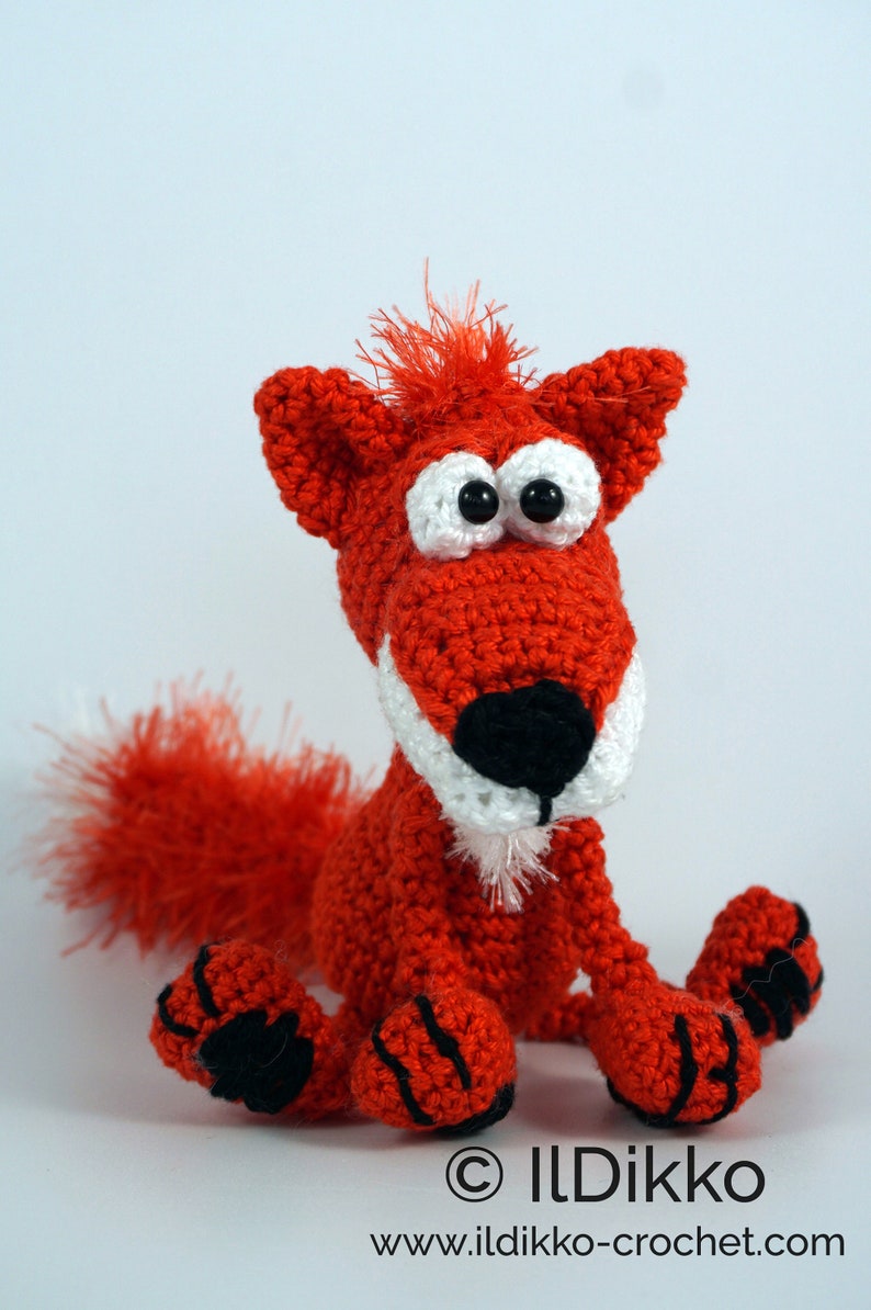 Amigurumi Pattern Friedrich the Fox XS image 2