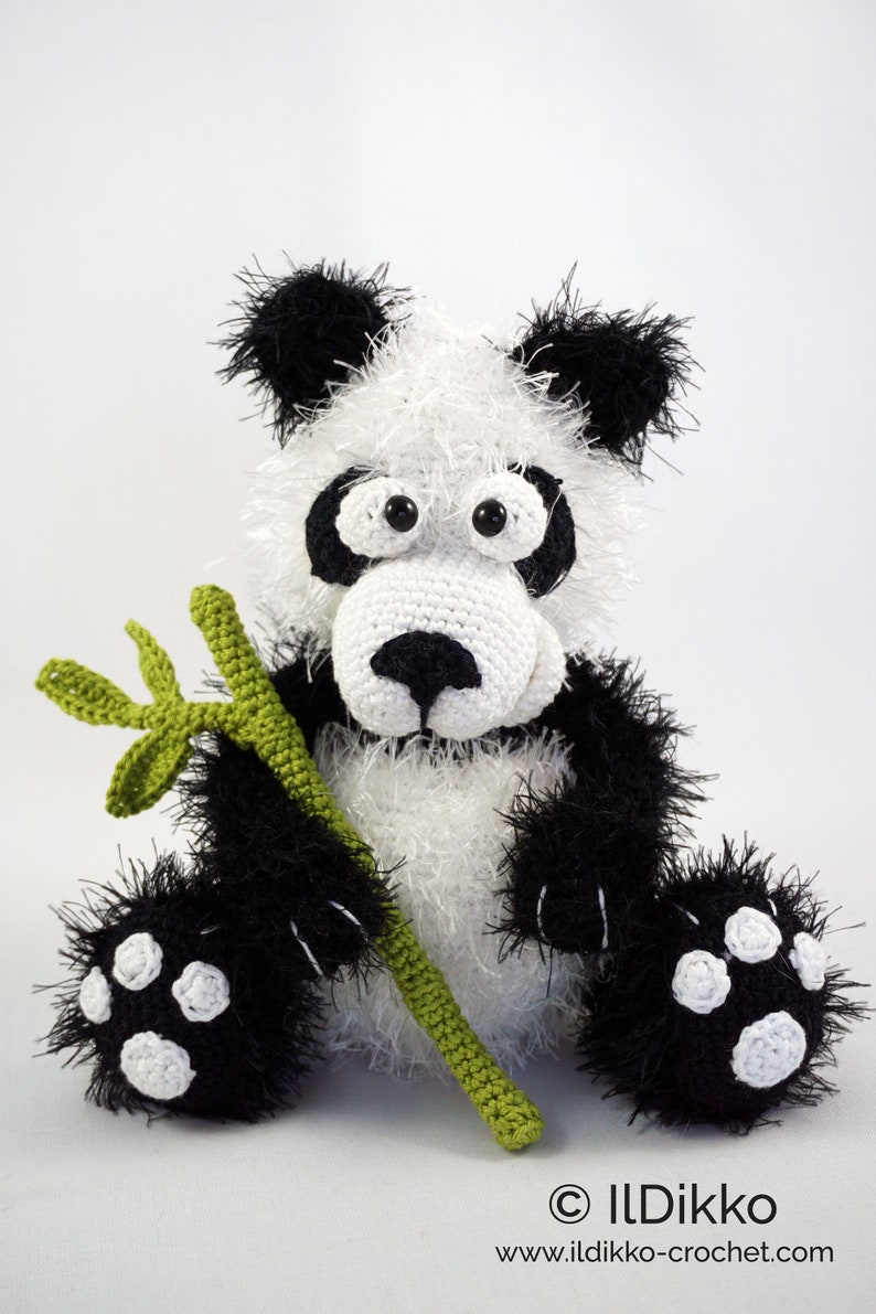 Amigurumi Pattern Pangu the Panda English Version image 2