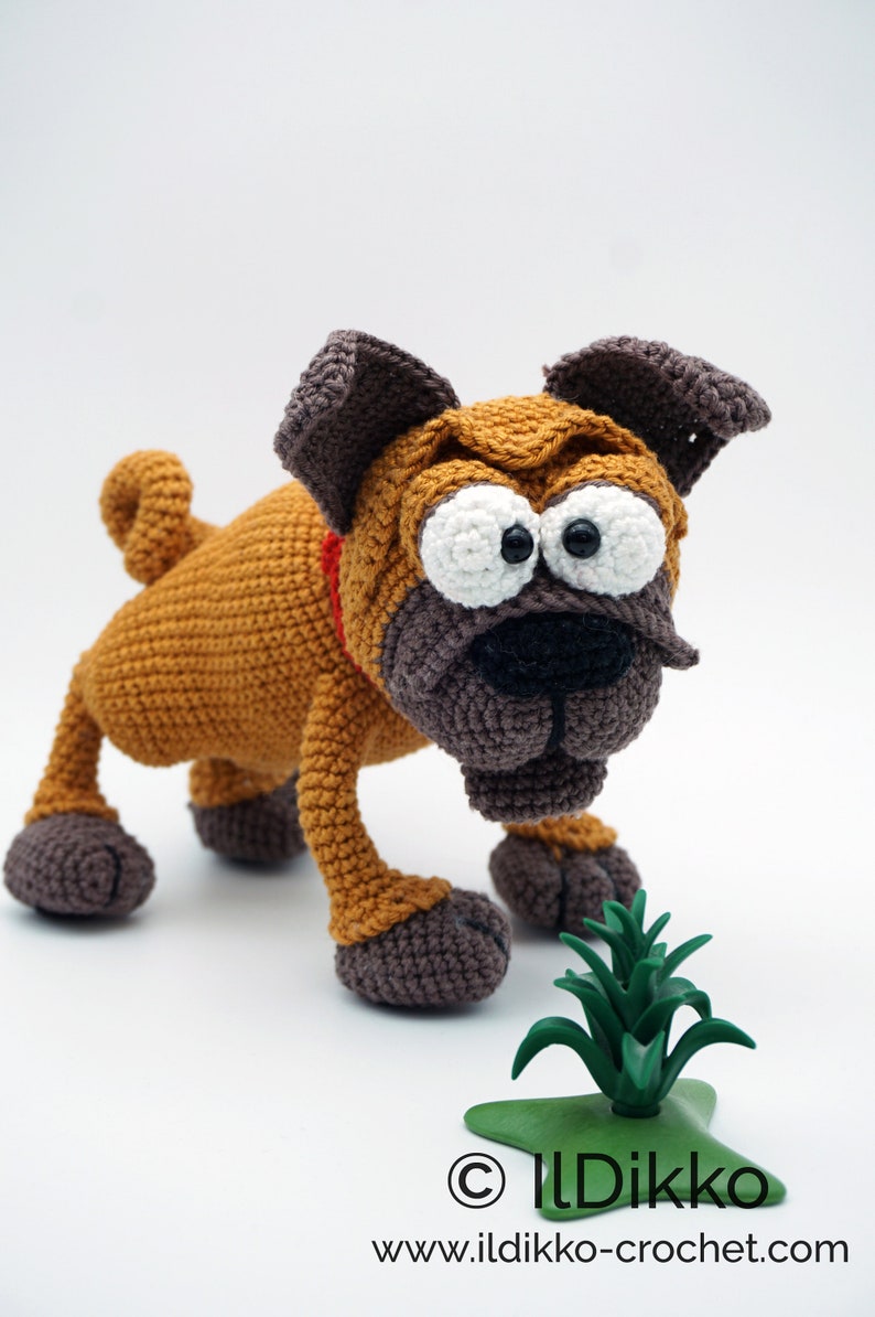 Amigurumi Pattern Paganini the Pug English Version image 6