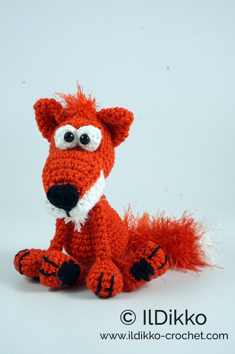 Amigurumi Pattern Friedrich the Fox XS image 3