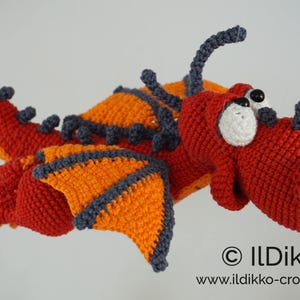 Amigurumi Pattern Drew the Dragon English Version image 8