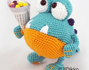 Amigurumi Pattern - Buster the Monster - English Version