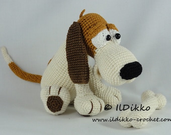 Amigurumi Pattern - Butch the Basset - English Version