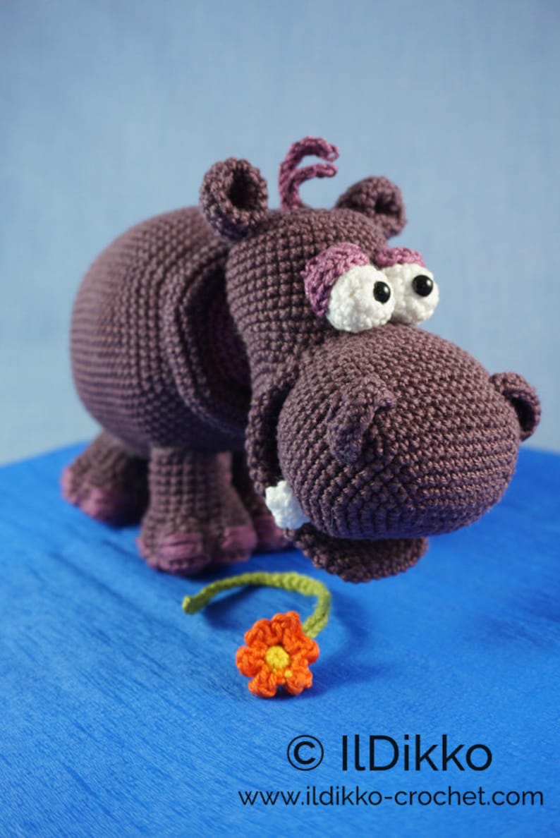 Amigurumi Pattern Hippolyte the Hippo English Version image 8