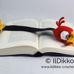 Amigurumi Pattern Chili the Parrot Bookmark English Version image 5