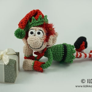 Amigurumi Häkel Muster - Weihnachtself XS - Deutsche Anleitung