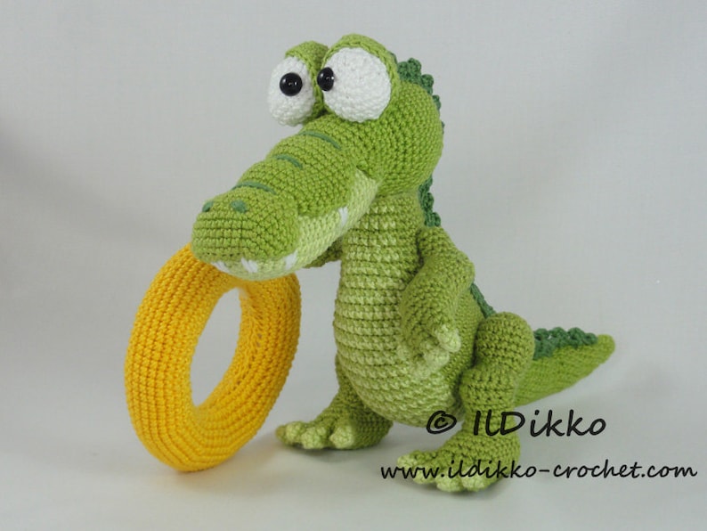 Amigurumi Pattern Conrad the Crocodile English Version image 1