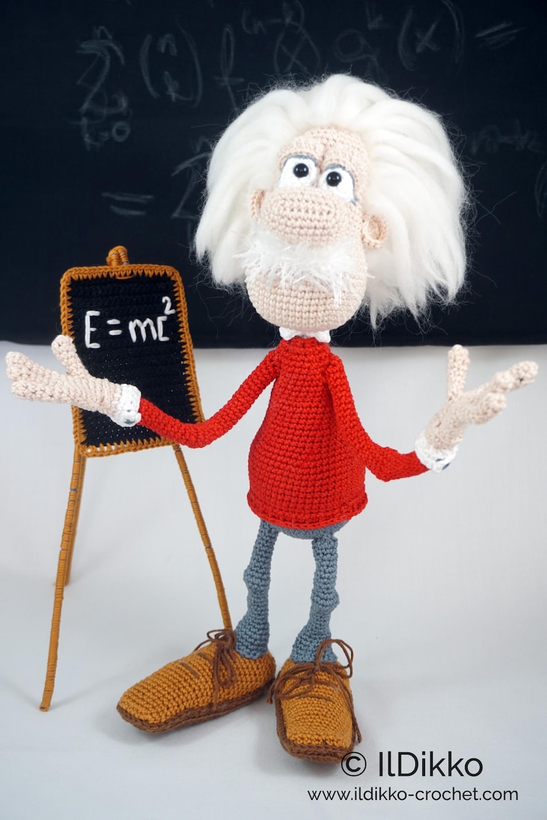 Amigurumi Pattern - Albert the Scientist - English Version imagen 14