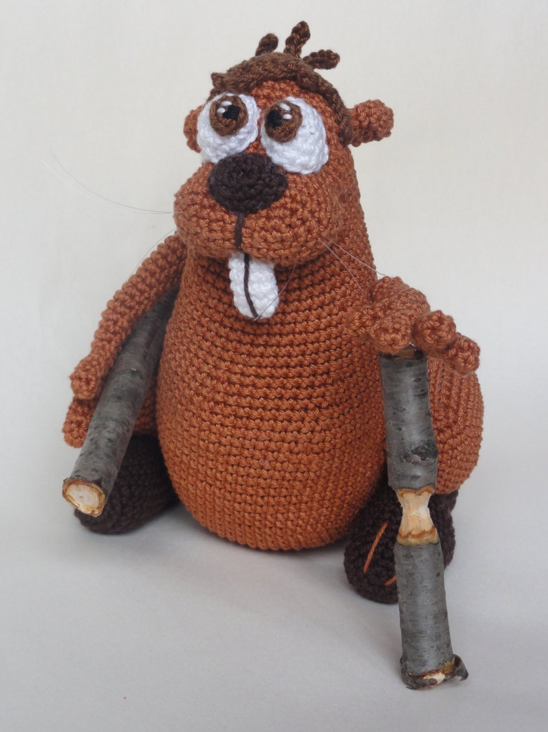 Amigurumi Pattern Bob the Beaver English Version image 3