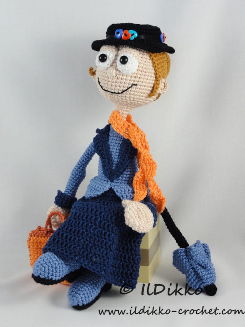 Amigurumi Pattern Mary Poppins English Version image 5