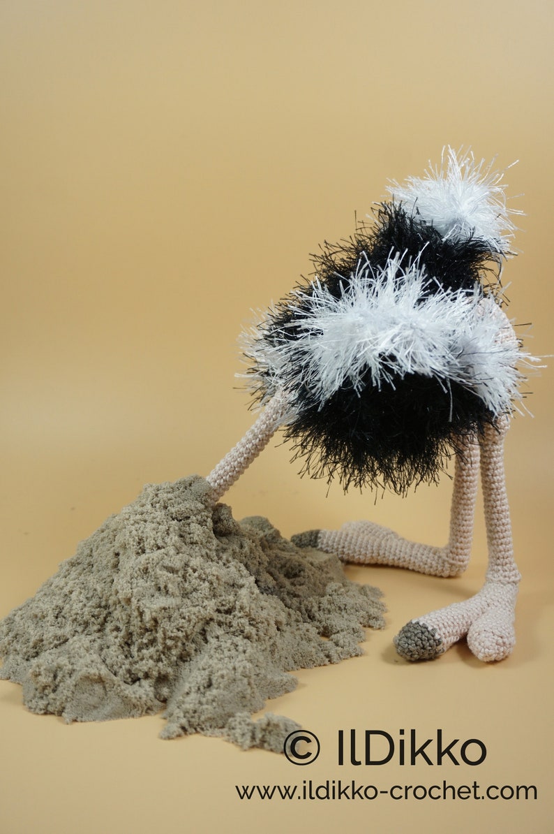 Amigurumi Pattern Oswald the Ostrich English Version Bild 8