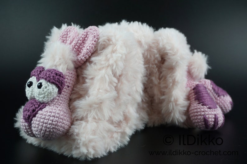 Scarf Crochet Pattern Bunny Scarf English Version Bild 6