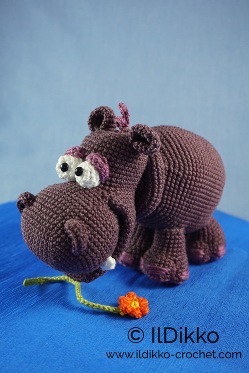 Amigurumi Pattern Hippolyte the Hippo English Version image 9