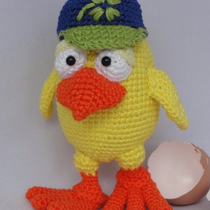 Amigurumi Pattern - Chuck the Chick - English Version