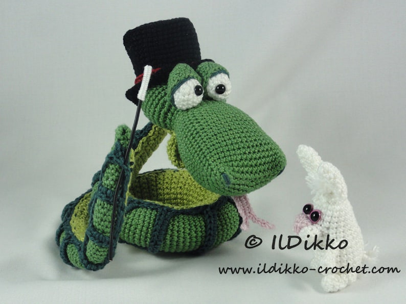 Amigurumi Pattern Jake the Snake English Version image 5