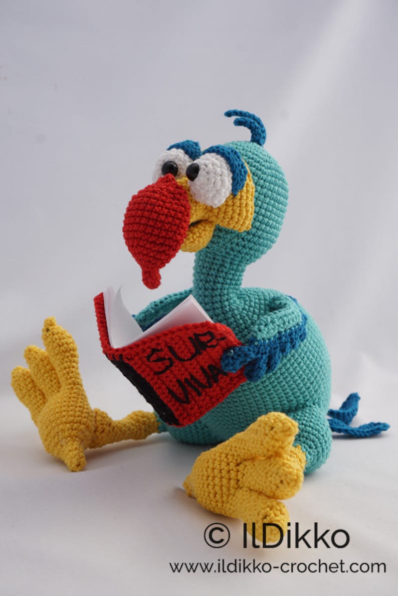 Amigurumi Pattern Didi the Dodo English Version image 7