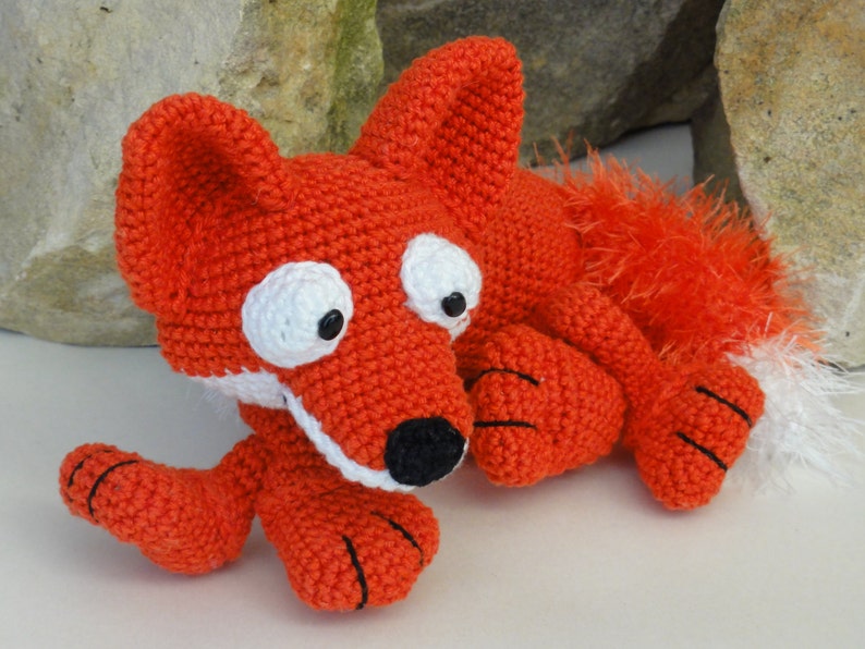 Amigurumi Pattern Max the Fox English Version image 2