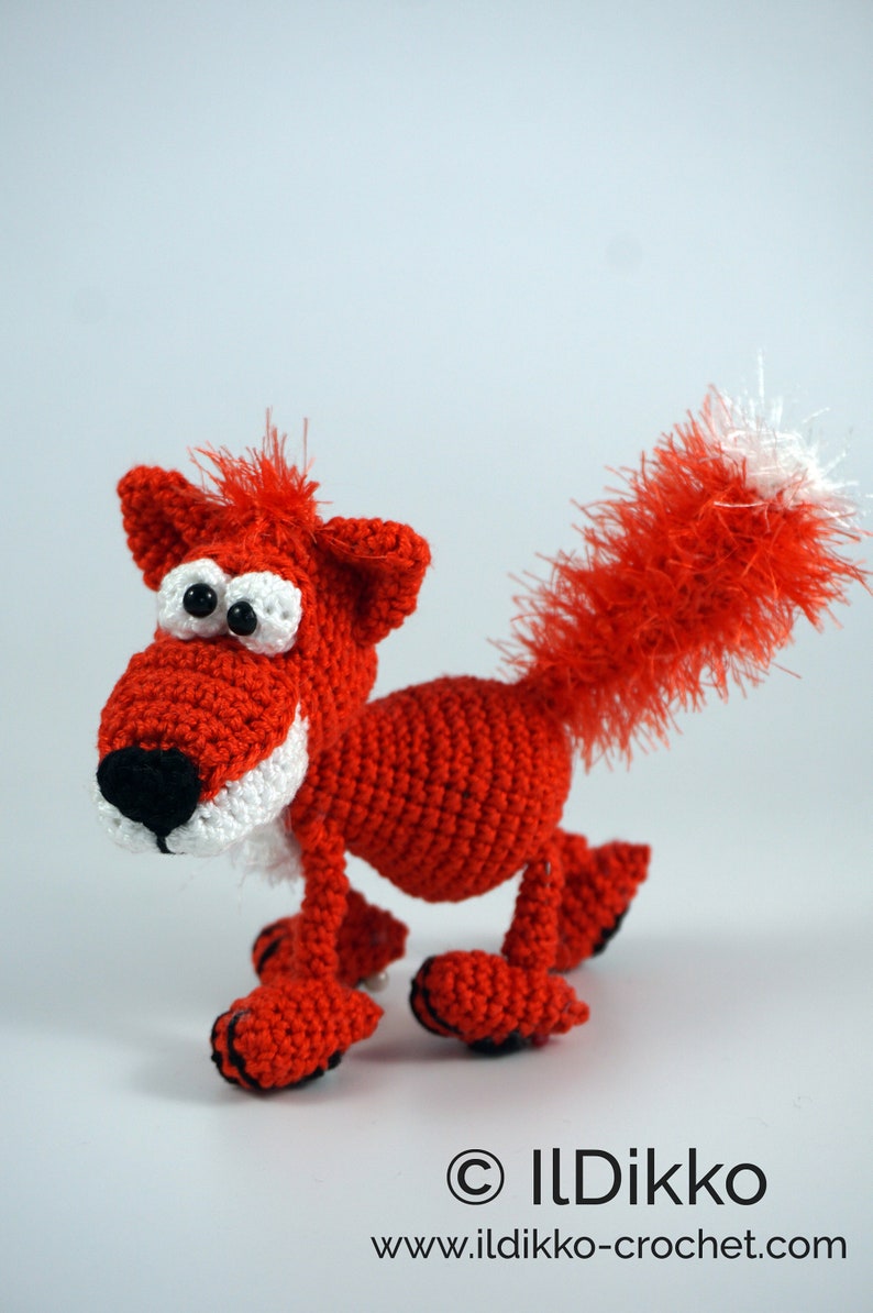 Amigurumi Pattern Friedrich the Fox XS image 7