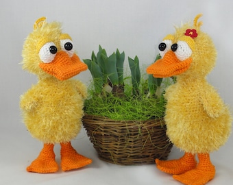 Amigurumi Pattern - Ducklas and Doris the Ducks - English Version