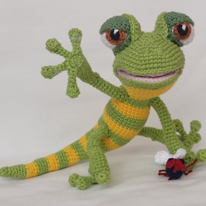 Amigurumi Pattern - Giorgio the Gecko - English Version