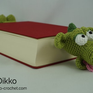 Amigurumi Pattern - Draco the Dragon Bookmark - English Version