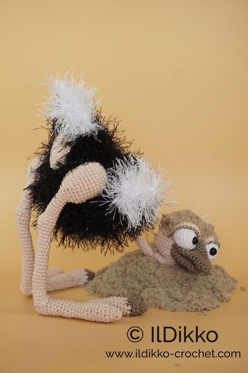 Amigurumi Pattern Oswald the Ostrich English Version Bild 5