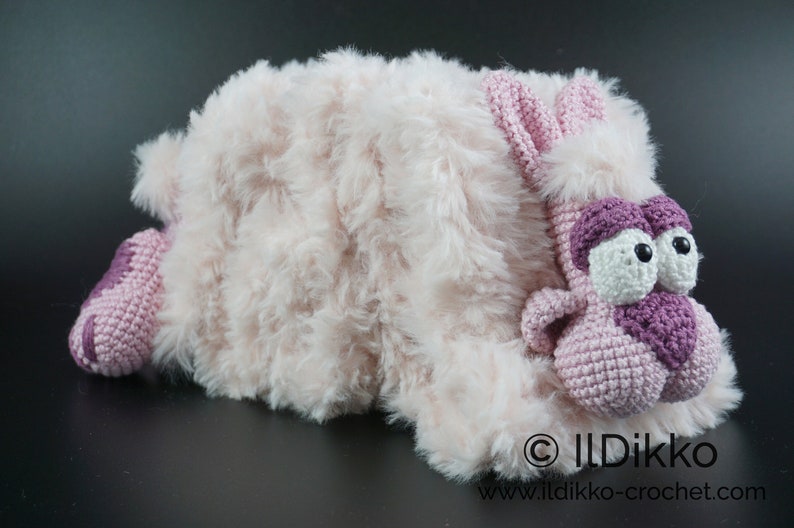 Scarf Crochet Pattern Bunny Scarf English Version Bild 2