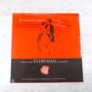 SEALED The Great Waltz Composers - Vienna State Opera Orchestra, Anton Paulik - Strauss - Vintage Classical 33RPM Vinyl LP Record