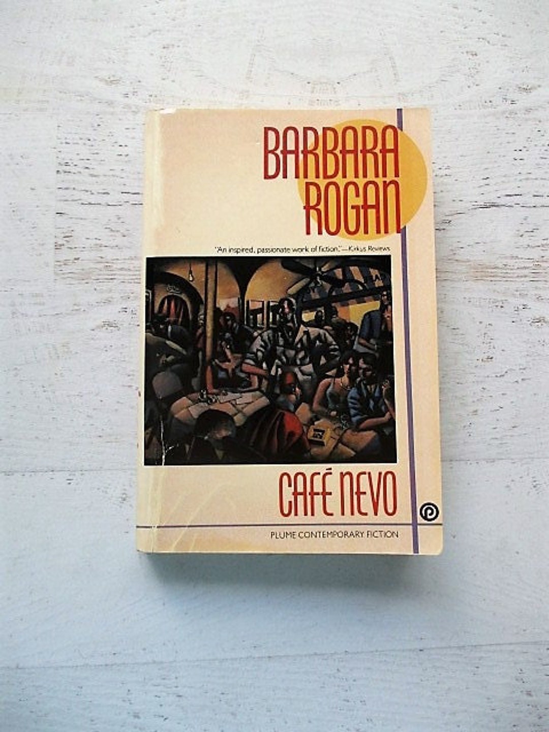 Cafe Nevo by Barbara Rogan Contemporary Paperback Fiction Vintage Soft ...