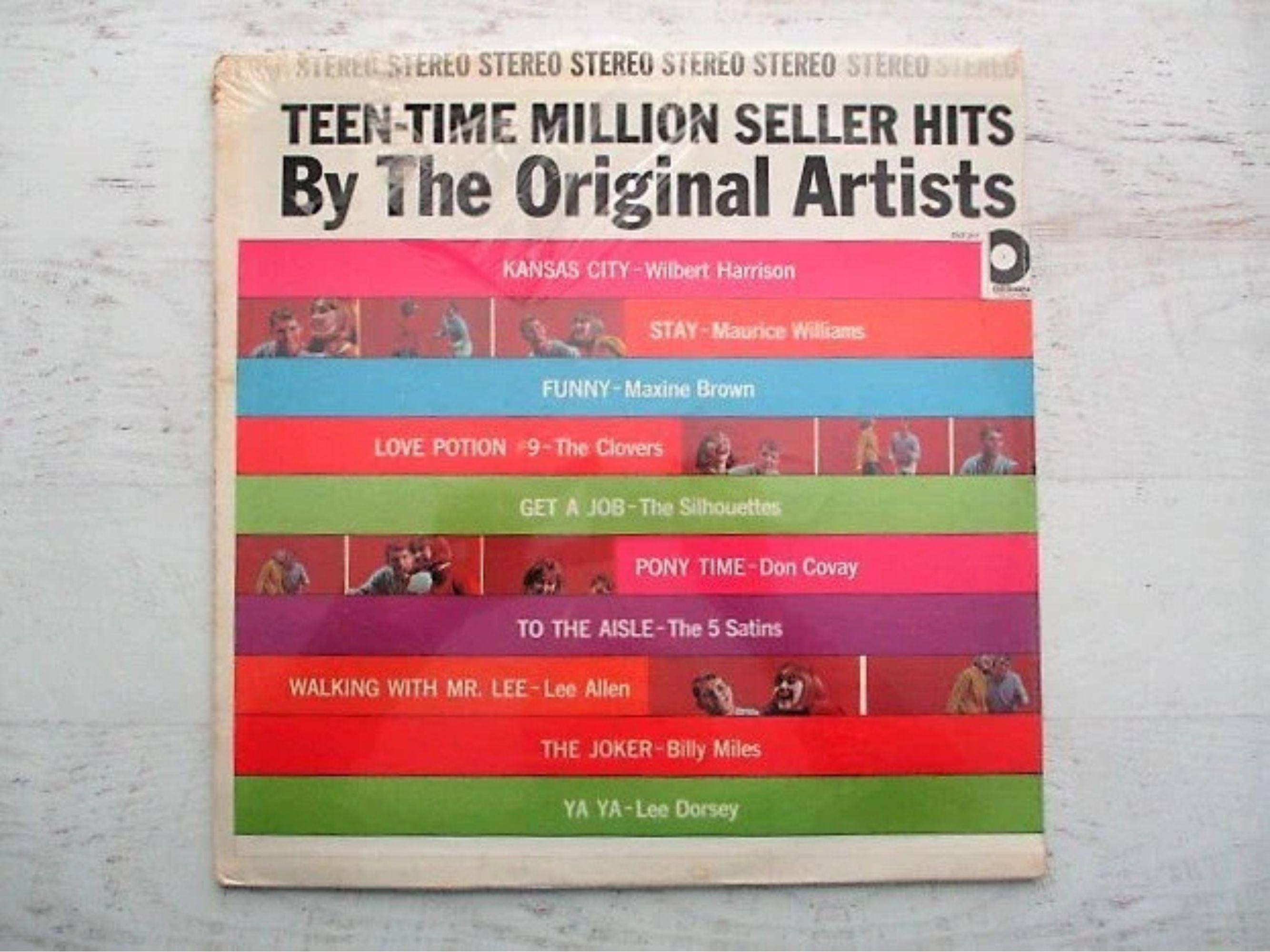 SEALED Teen-time Million Seller Hits by the Original Artists