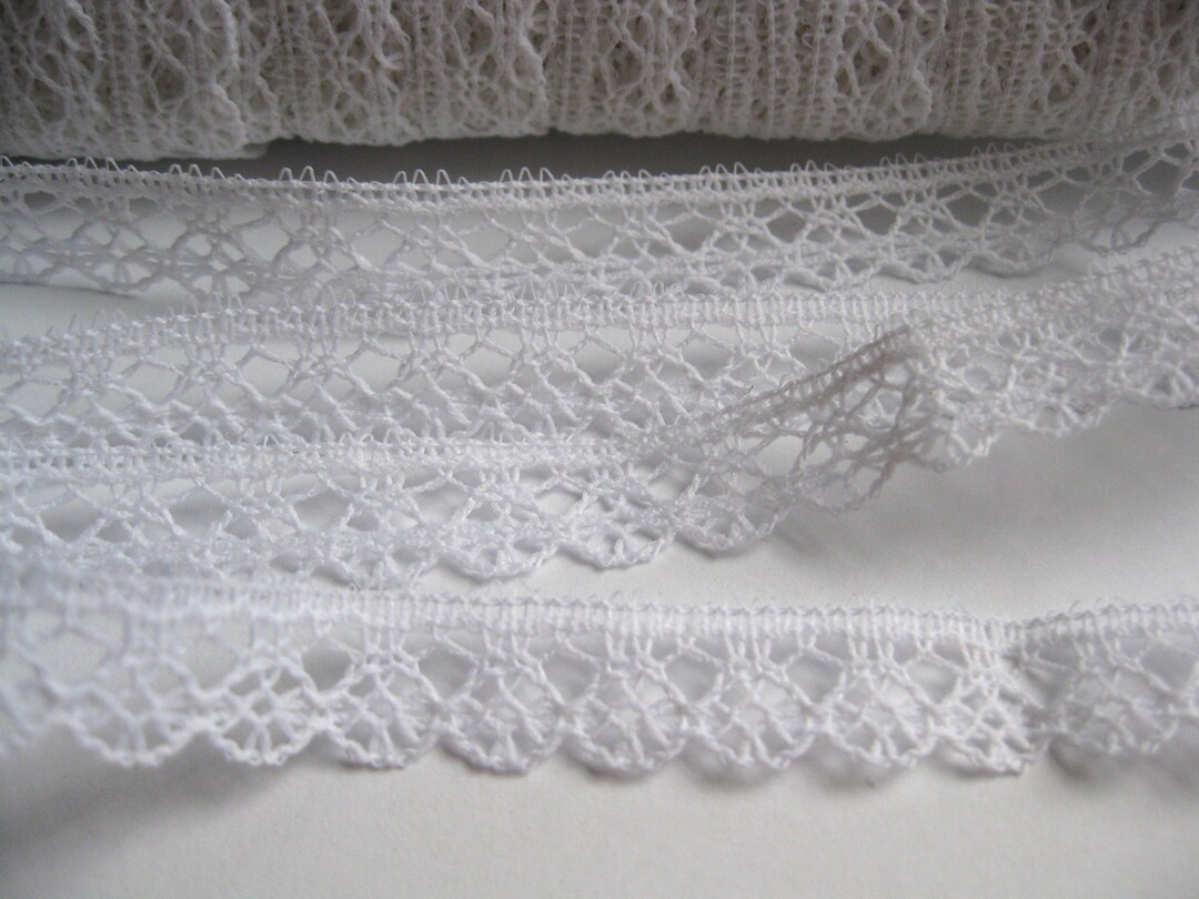 Plain Woven Lace Mini Lined