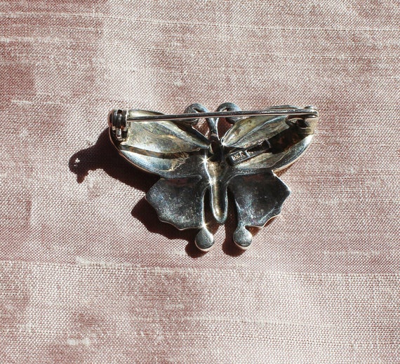 Butterfly enamel pin - image 4