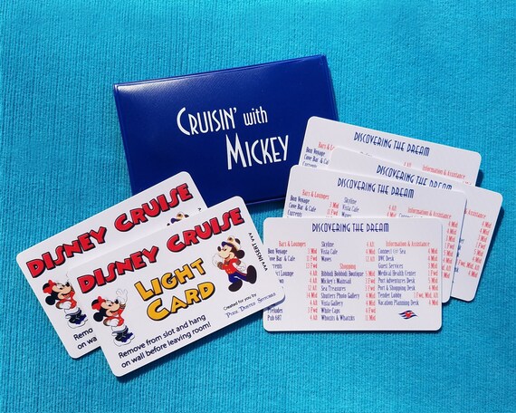 Disney Cruise Light Card And Deck Locator Gift Sets Great Fish Extender Gift For Disney Cruise Grand Slam Gift