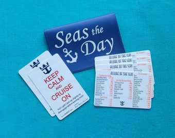 Conjuntos de regalo Deck Locator® y Light Card® de Royal Caribbean - Regalo de crucero - Regalo para cruceristas de RCI, RCL y RCCL