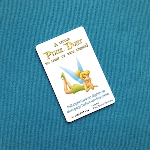Tinkerbell Disney Cruise DCL Light Card® Kartenschlüsselschalter Aktivator Ideal für Fish Verlängerung FE Geschenk