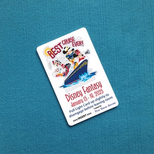 Disney Cruise Line Light Card® - Best Cruise Ever Ever - Kartenschlüsselschalter Aktivator für Fish Verlängerung FE Geschenk DCL