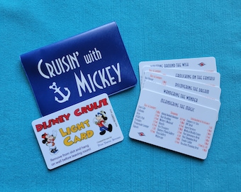 Disney Cruise Light Card® and Deck Locator Gift Sets - Great Fish Extender Gift for Disney Cruise - Fabulous Five Gift