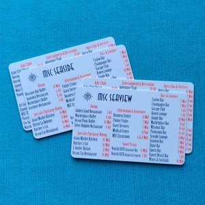 MSC - Deck Locator® - Cartes d'orientation de croisière - MSC Croisières - MSC Croisières