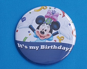 Spilla celebrativa del compleanno di Minnie Mouse – Crociere Disney, Disney World, Disneyland