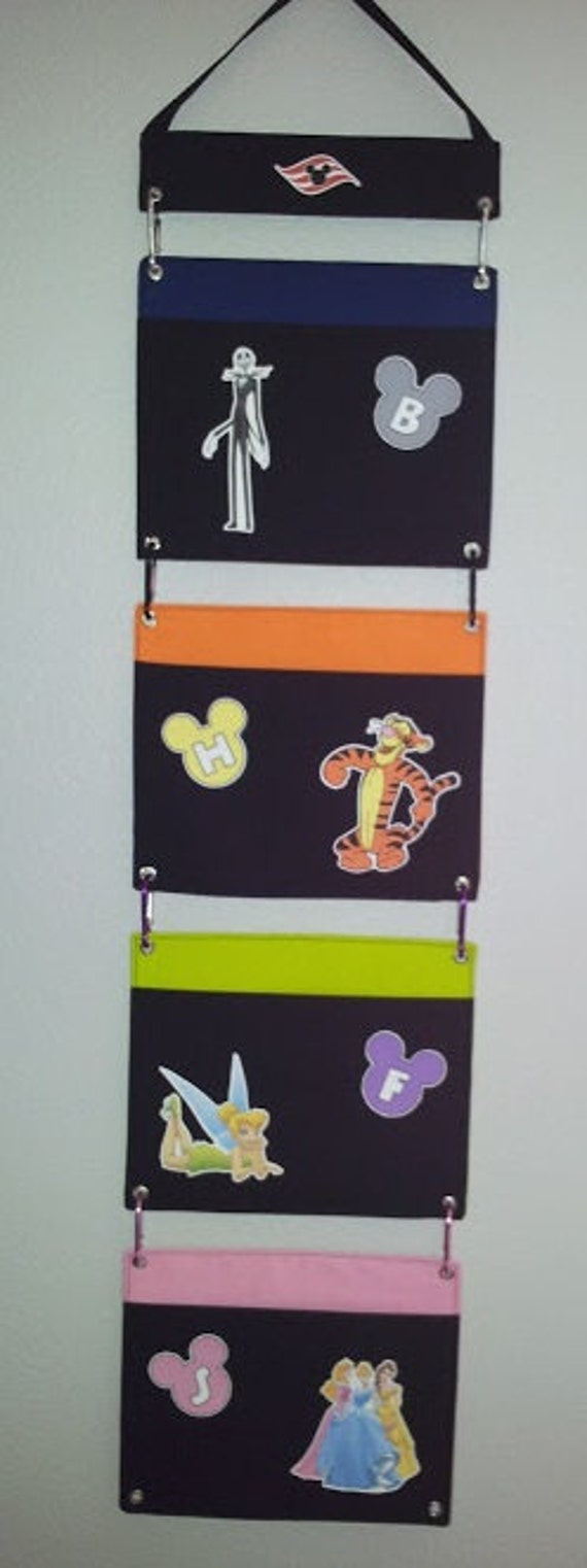Fish Extender Disney Cruise Fish Extender DCL Fish Extender 1 2 3 4 5  Pockets Interchangeable Flexible Custom Any Characters 