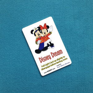 Disney Cruise Line Light Card® - Captain Mickey & Sailor Minnie - Ship Name - Kartenschlüsselschalter Aktivator für Fish Verlängerung FE Geschenk DCL