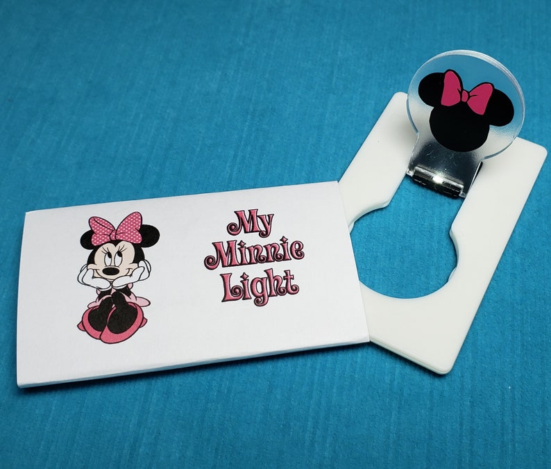 Disney Cruise Light Cruise Night Light Fish Extender Gift DCL FE Gift LED light Classic Pirate or Jedi Mickey, Minnie, or Elsa Minnie