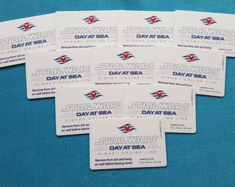 10 activateurs de commutateur de clé de carte Star Wars Day at Sea Disney Cruise DCL Light Card ™ pour le cadeau Fish Extender FE