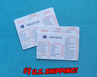 NCL - Deck Locator® - Cruise Wayfinder Cards - Norwegian Cruise Lines