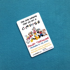 Disney Cruise Light Card® - Die, wo sie auf einer Kreuzfahrt gehen - benutzerdefinierte Karte Schlüsselschalter Aktivator für Fish Verlängerung FE Geschenk DCL