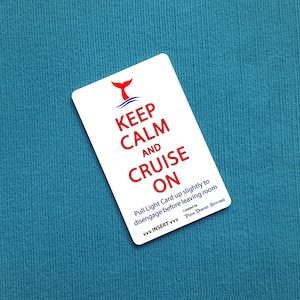 Cruise Light Card®-kaartsleutelschakelaar voor Carnival